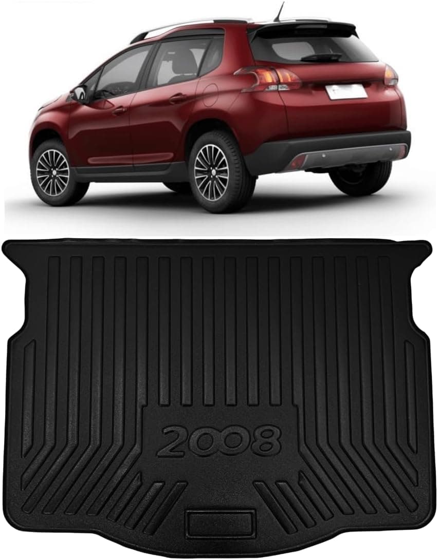 Protetor de Porta Malas para Peugeot 2008, 2015 a 2023 Tapete Bandeja