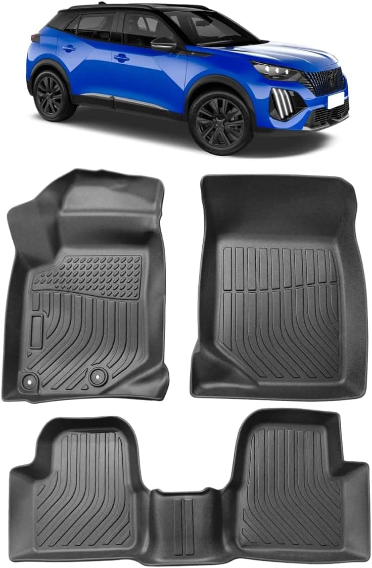 Tapete Bandeja 3D para 2008, 2023 24 25 26 2027 com Bordas Elevadas - Linha Premium
