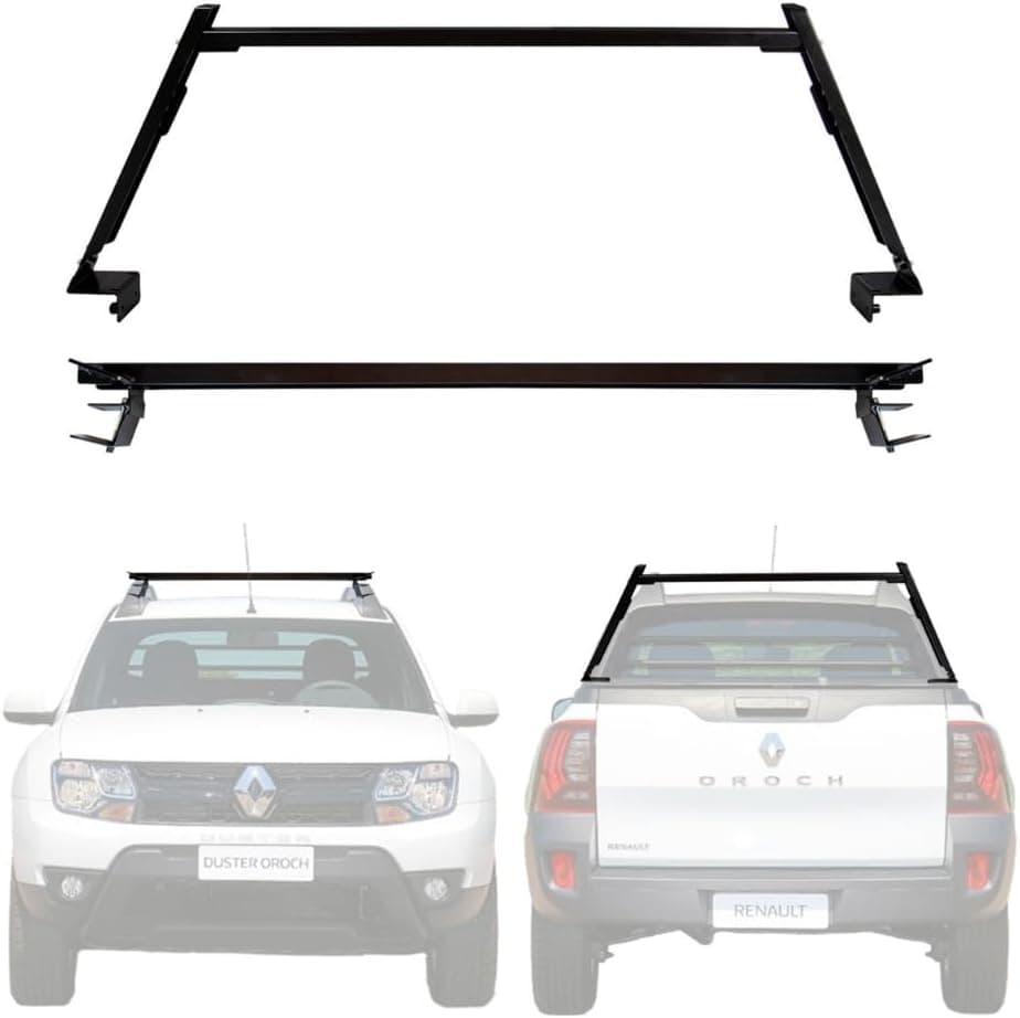 Rack De Teto E Goleira De Caçamba Removível Renaut Oroch