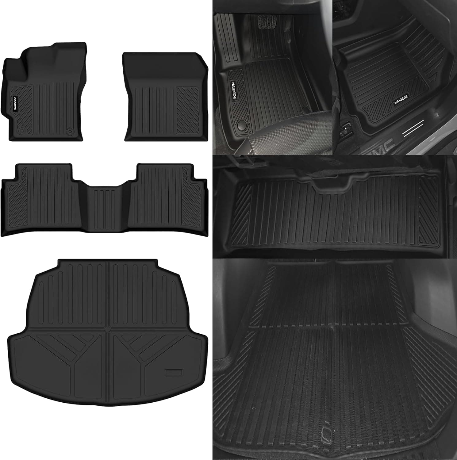 Naibeve Tapetes para Toyota Corolla 2020-2027 (não cruzado e hatchback)