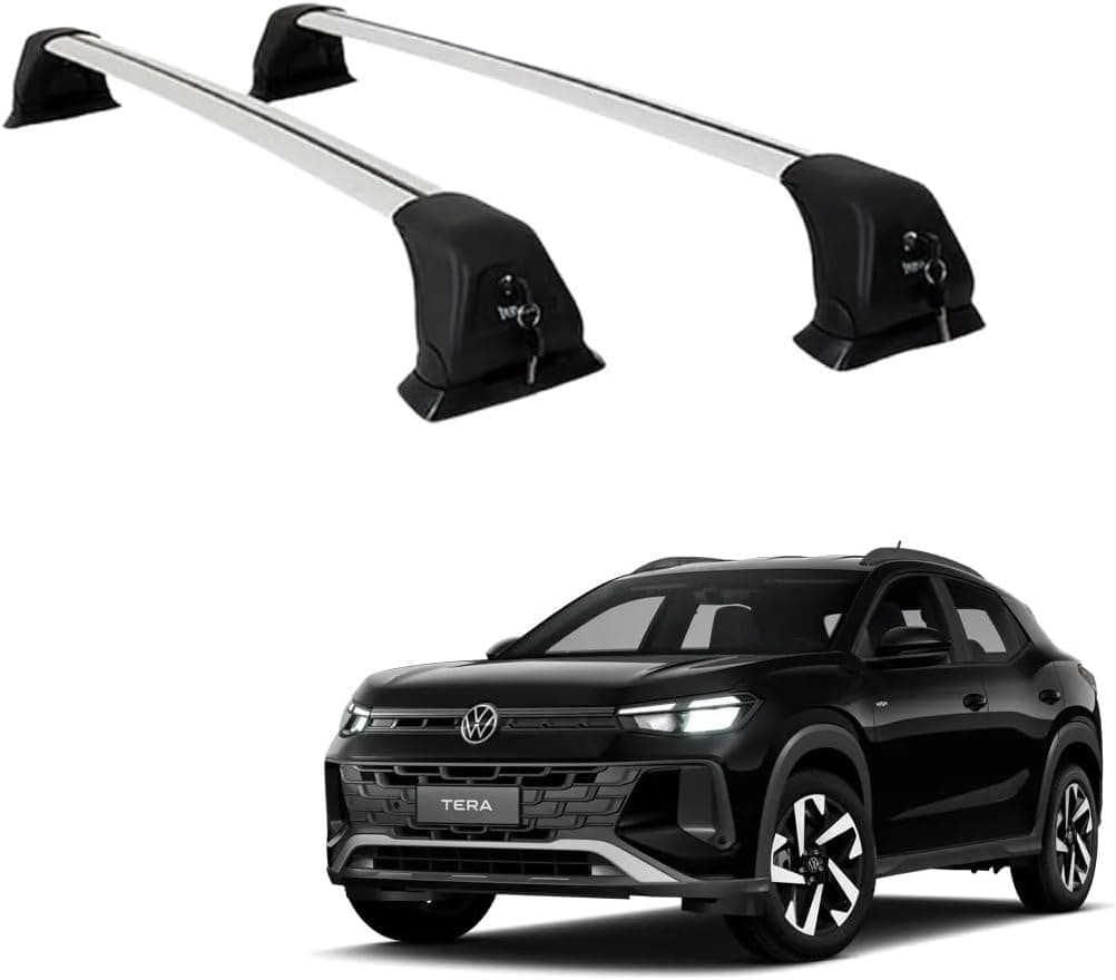 Rack De Teto Modelo Emilia VW Tera (Prata)