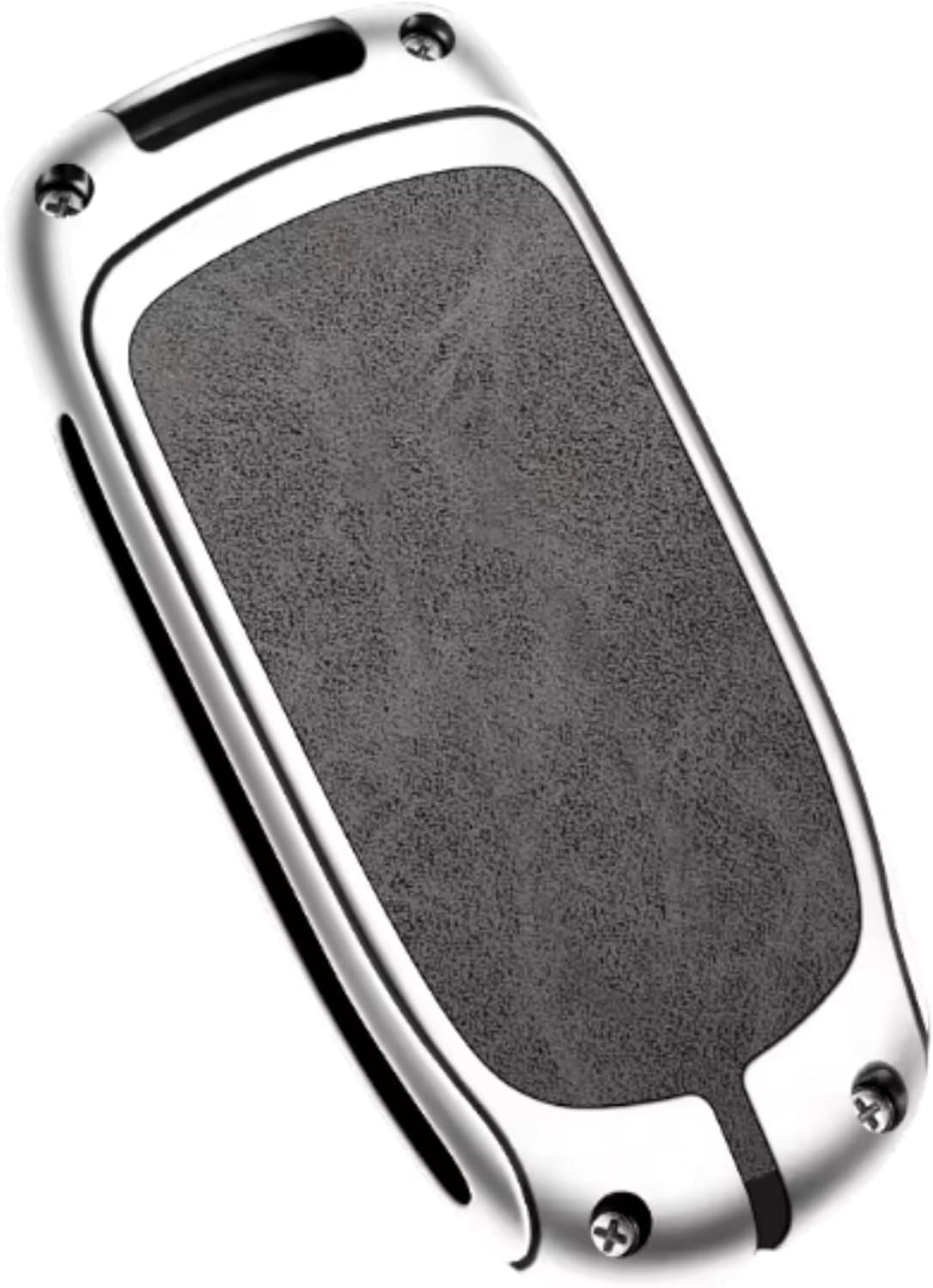 Capa de Chave Metal Premium Compatível Jeep Compass, Jeep Renagade / Jeep Commander / Cherokee / Fiat Argo, Fiat Toro, Pulse, Fastback