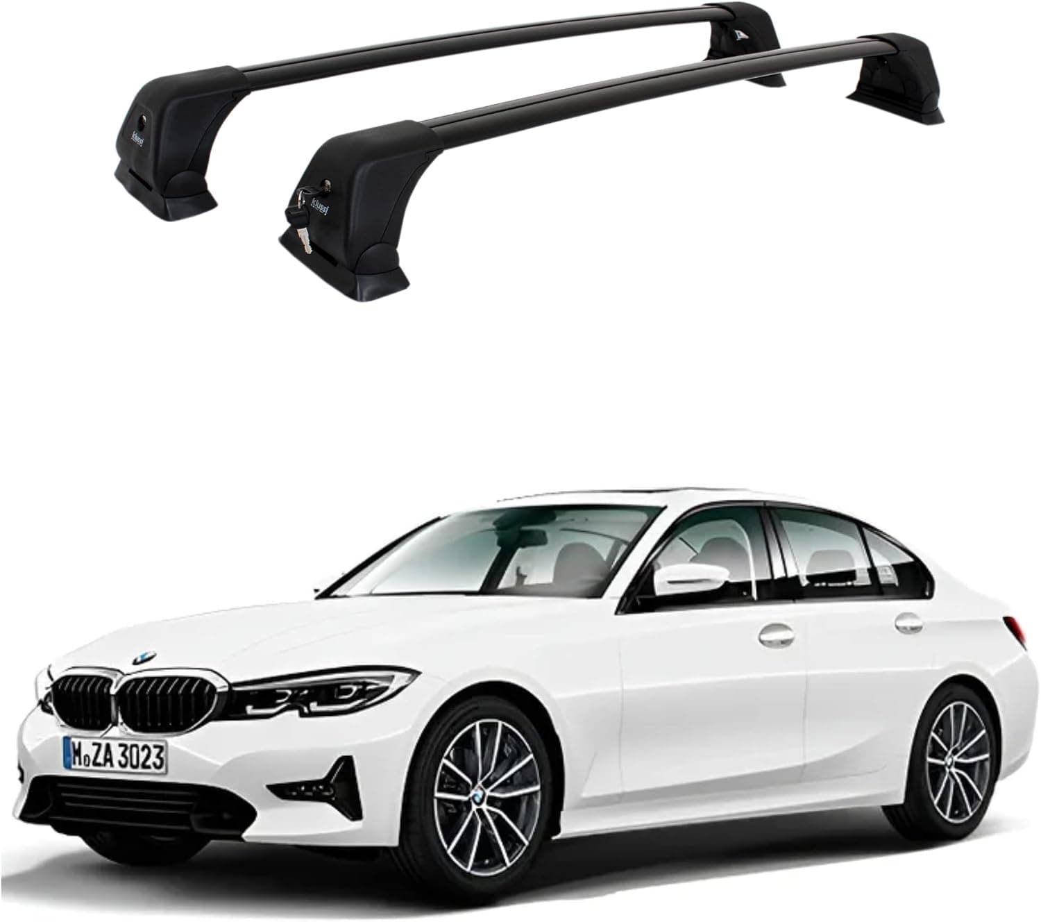Rack De Teto Modelo Emilia BMW 320 Serie 3 (Preto)