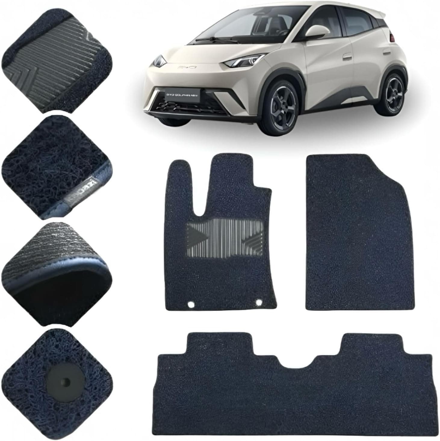 Tapete Automotivo Kapazi Para Dolphin Mini - 2024 A 2026 (azul)