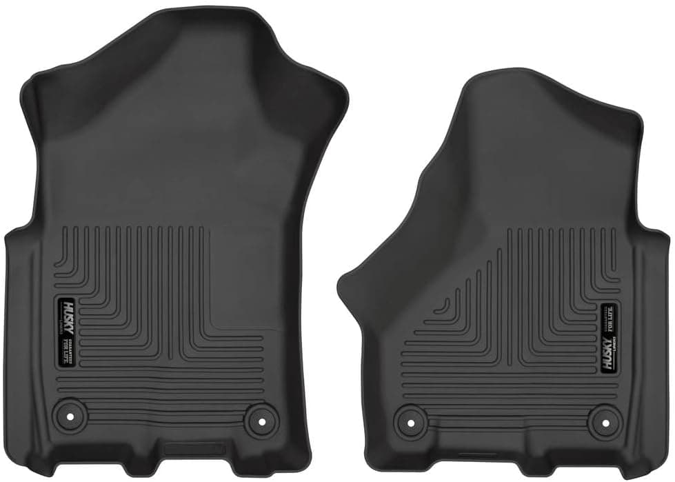 Husky Liners - 13051 serve para Dodge Ram 2500/3500 Crew Cab/Mega Cab Weatherbeater Tapetes dianteiros