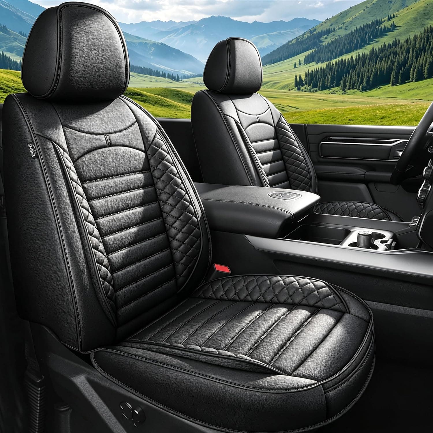 DISUTOGO Capas de assento para Dodge ram 2019 2019-2026 RAM 1500 2500 3500