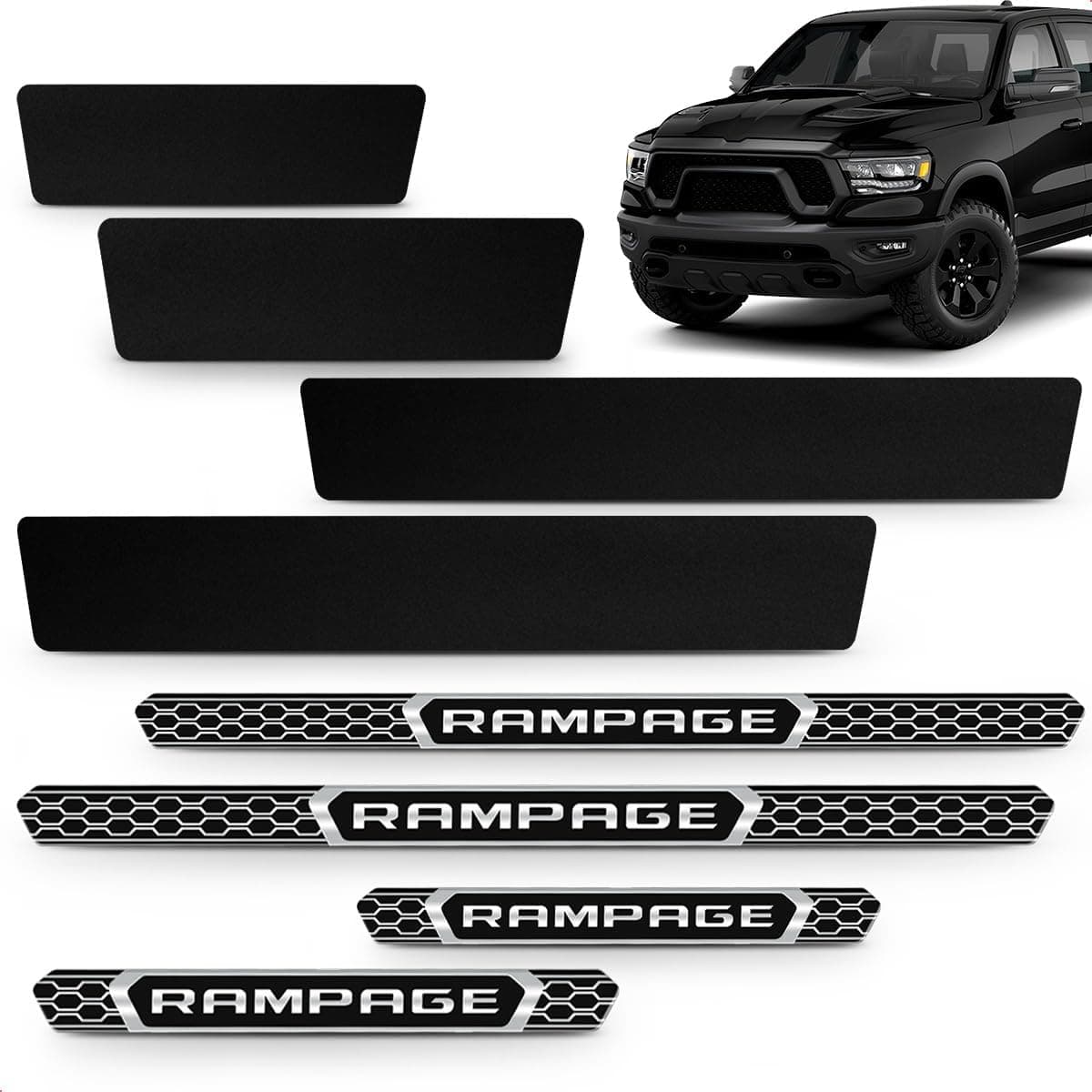 Soleria de Porta Adesiva Elegance Rampage 2023 2024 4 Portas