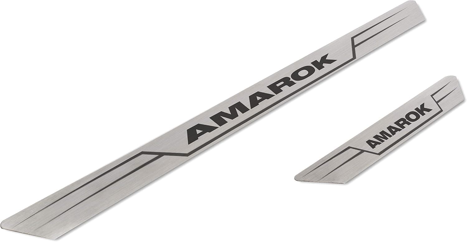 Soleira Aço Inox Amarok , Reta , Marçon