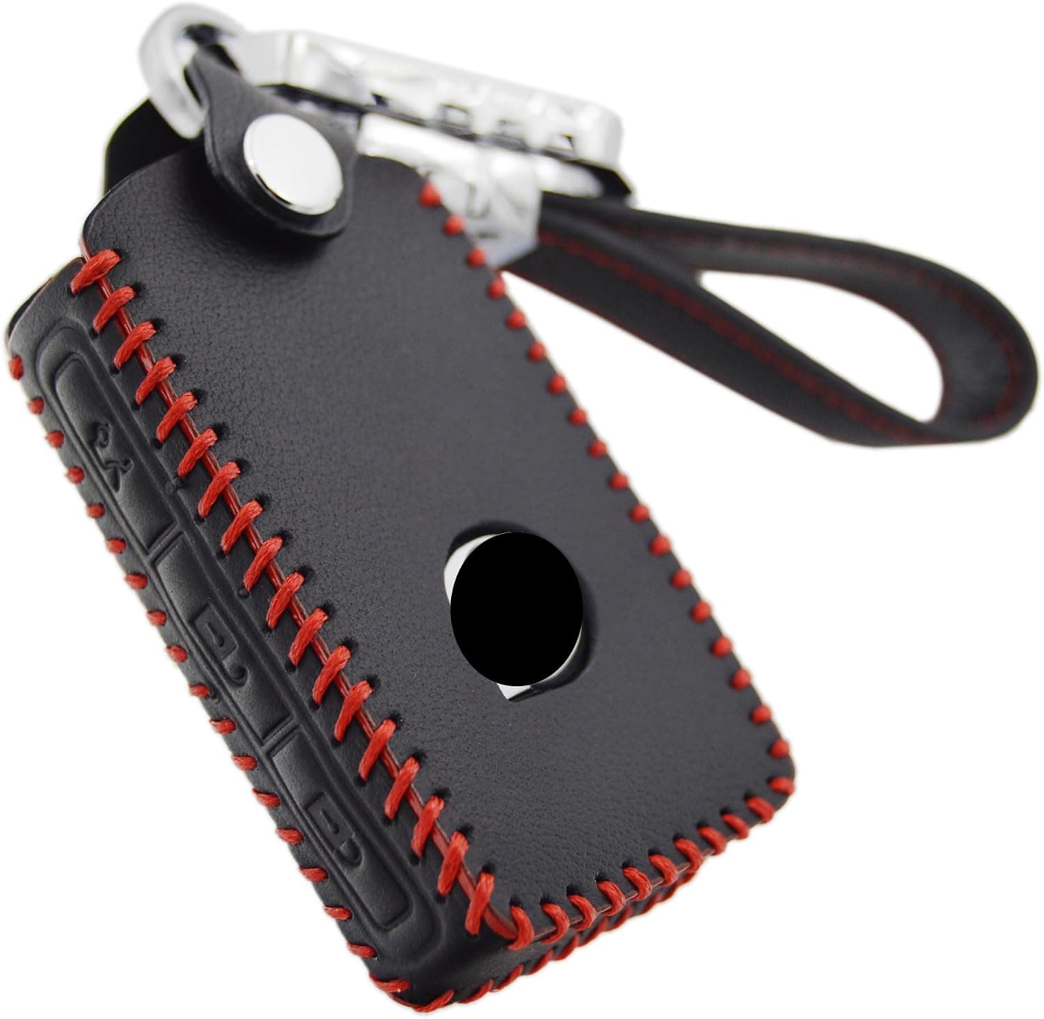 Zorratin Capa protetora de couro verdadeiro sem chave para controle remoto para Volvo XC40 XC60 XC90 S60 S90 V60 V90 2019-2025