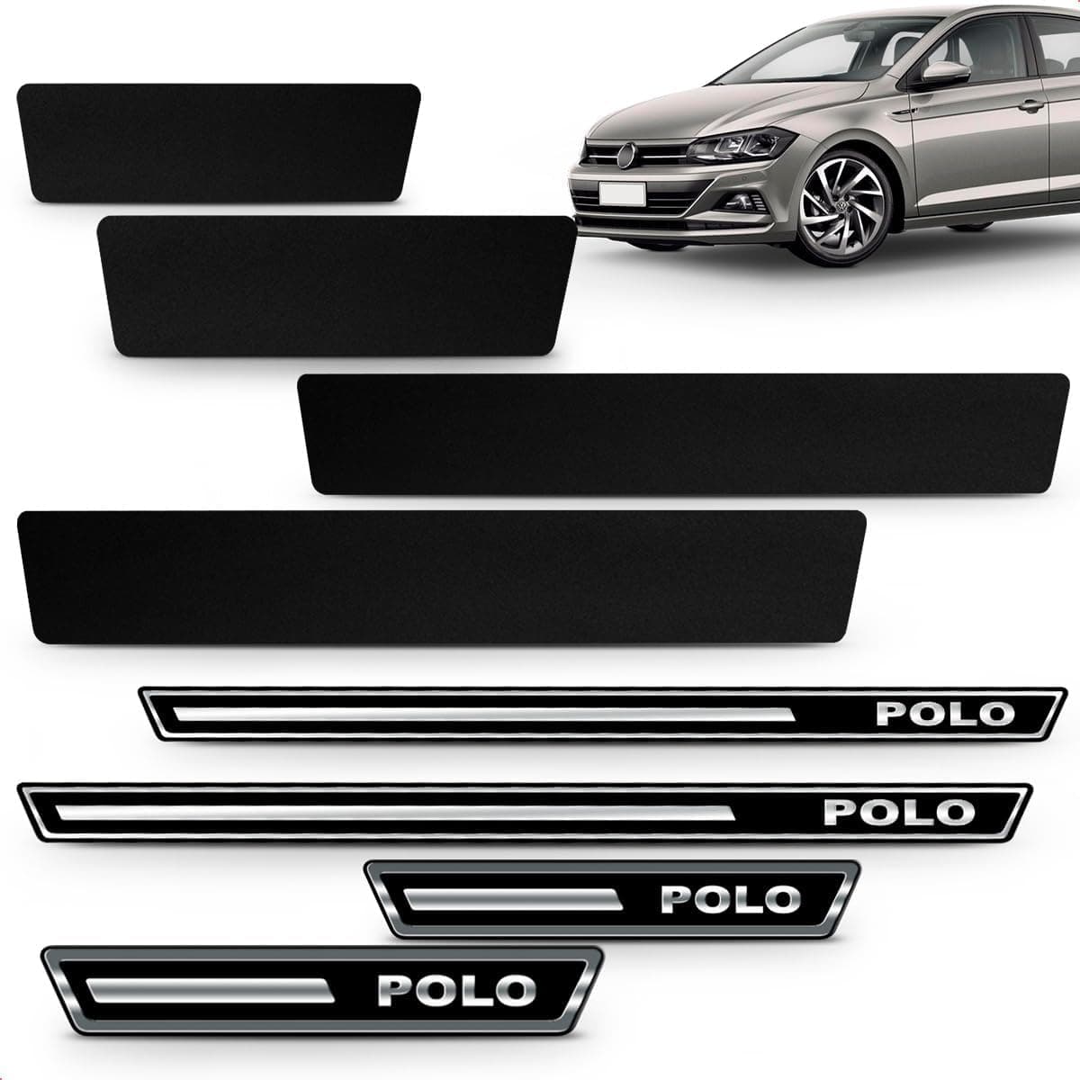 Soleria de Porta Adesiva Elegance Polo 2018 2019 2020 2021 2022 2023 2024 4 Portas