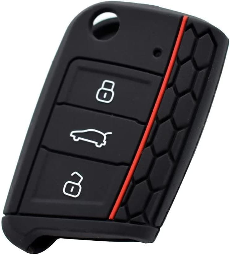 Capa protetora de silicone para Volkswagen Polo Golf 7 Mk7 Tiguan Seat Skoda
