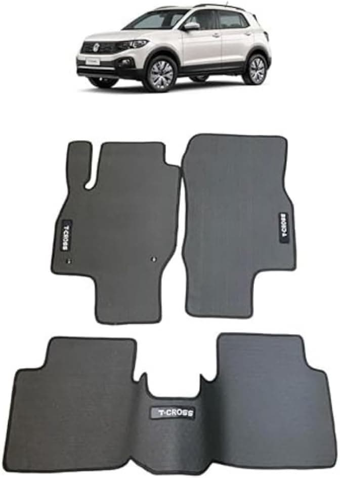 Tapete De Borracha Para T Cross - Kit Completo