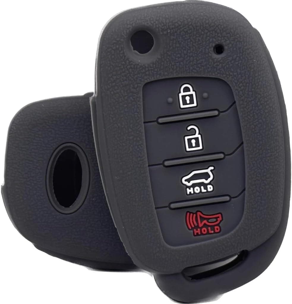 Capa de Silicone para Chave Hyundai HB20 HB20S 2013-2021 - Proteção Durável e Estilosa