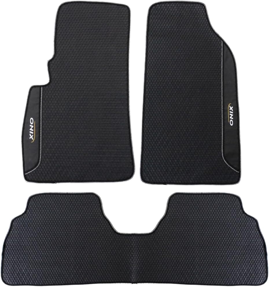 Tapete para Carro Onix Plus Turbo Lt Ltz At Premier 2020 2021 2022 2023 2024 Borracha Antiderrapante