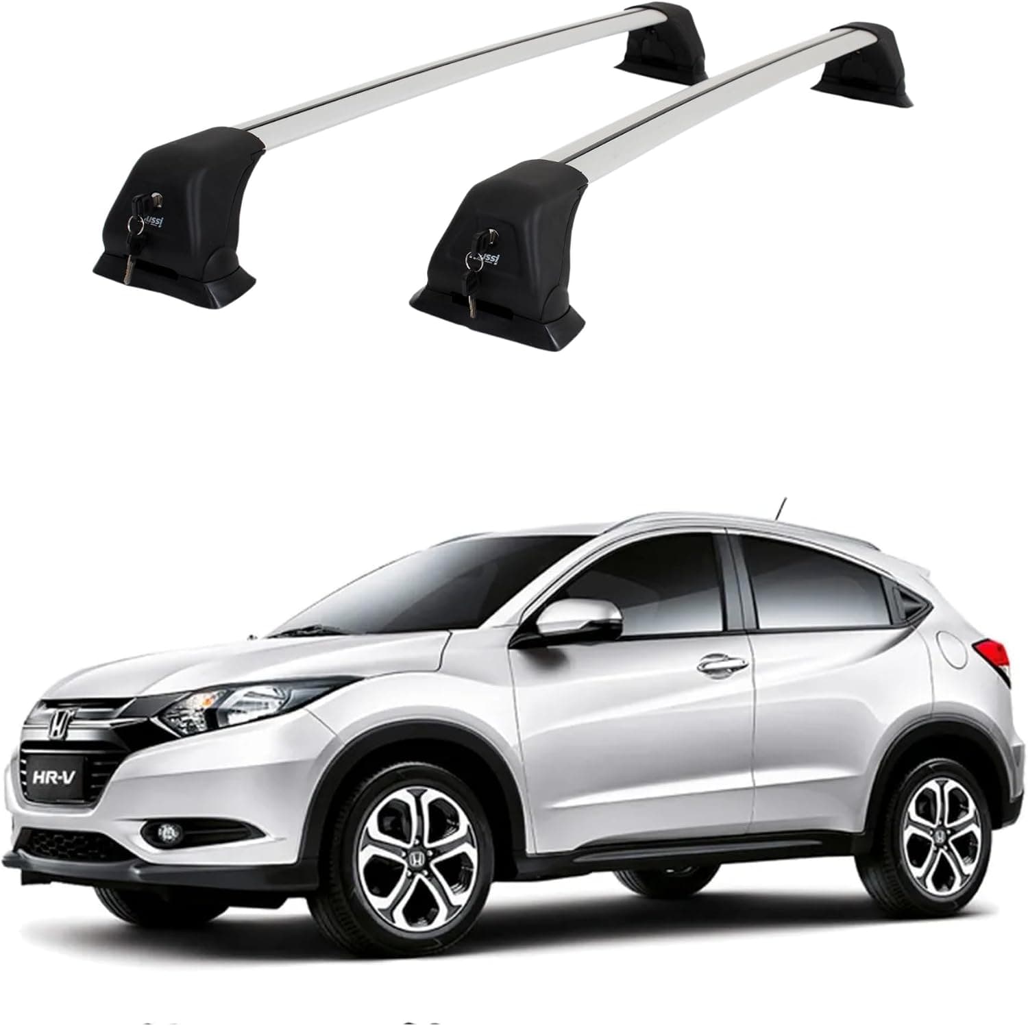 Rack De Teto Modelo Emilia HR-V Até 2021 (Prata)