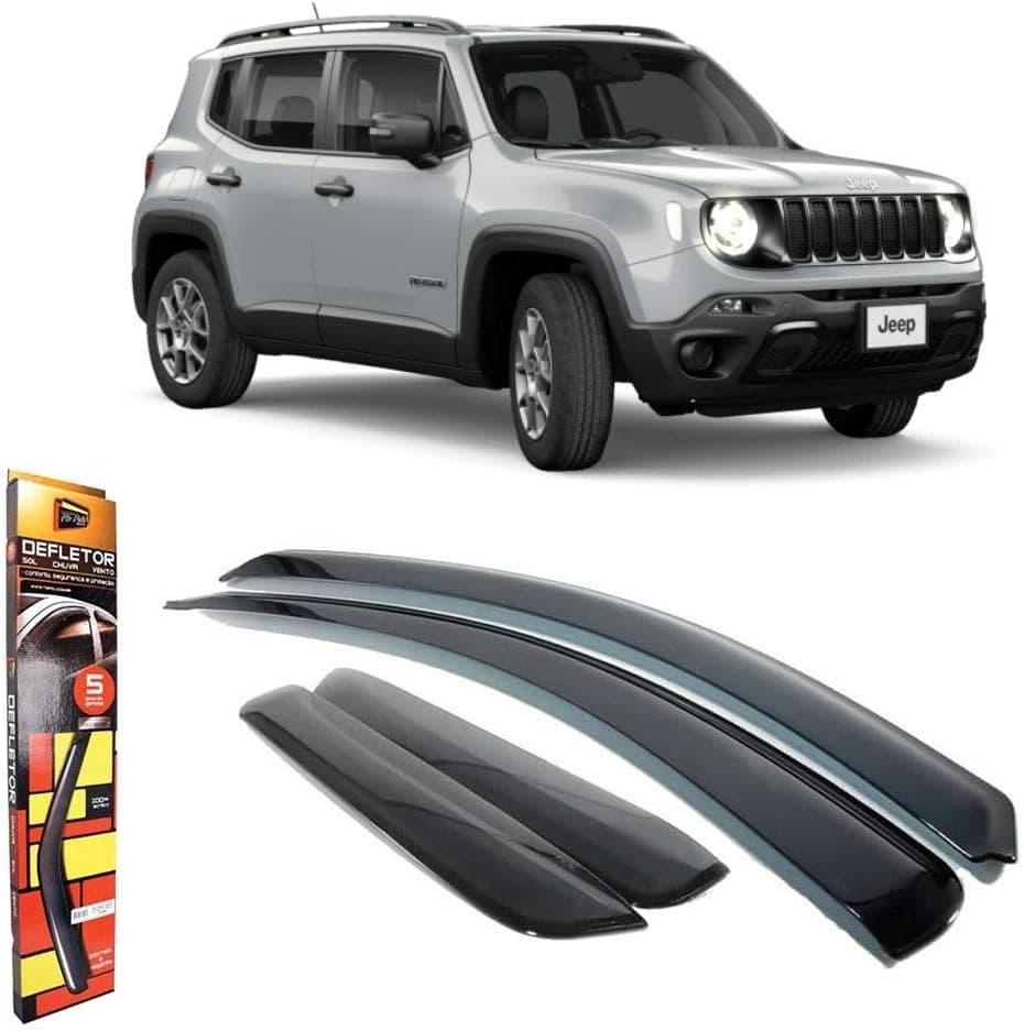 Kit de 4 peças, Calha Porta Renegade 15/ 33001, Tg Poli