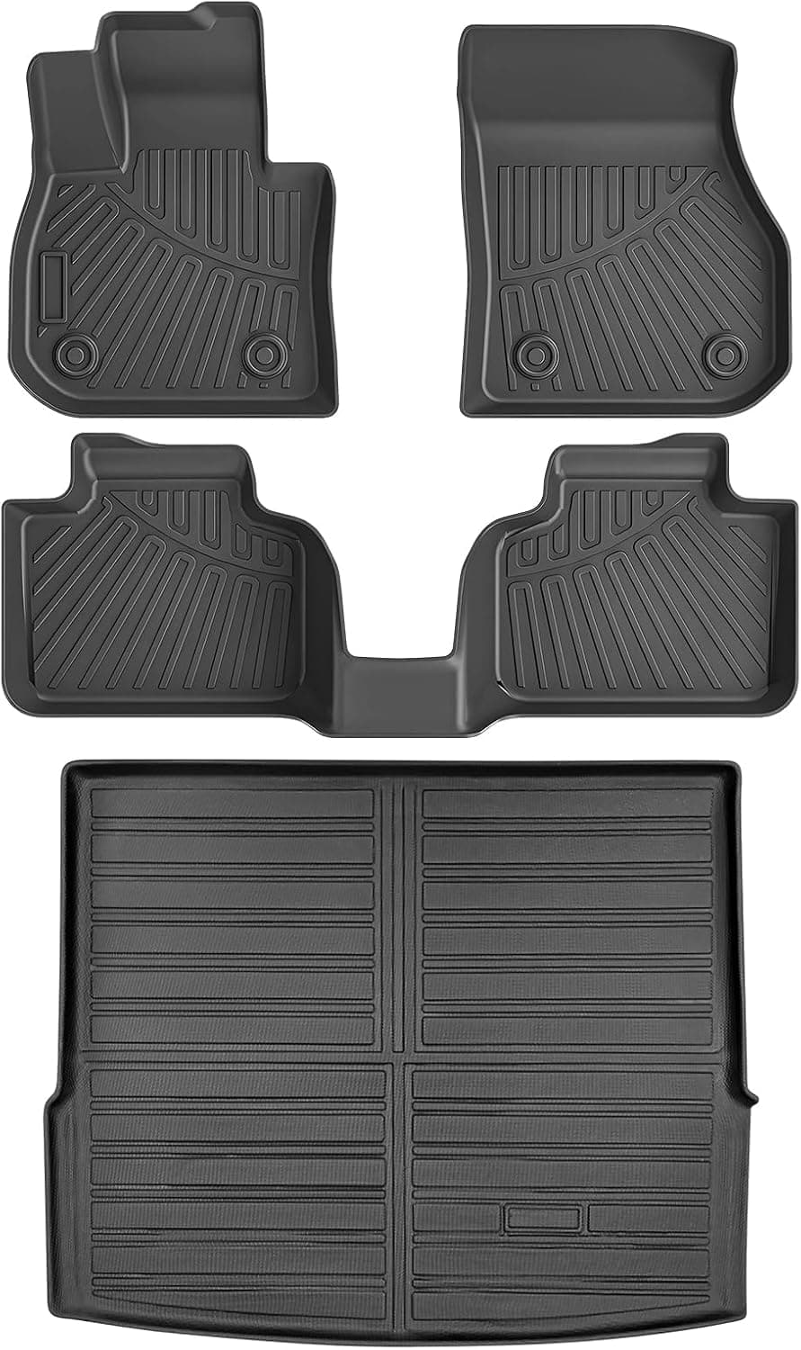 Cartist Tapetes de chão para BMW X1 2023 2024 2025 2026, tapete de carga para todos os climas para acessórios BMW X1, tapetes de carro resistente, acessórios…
