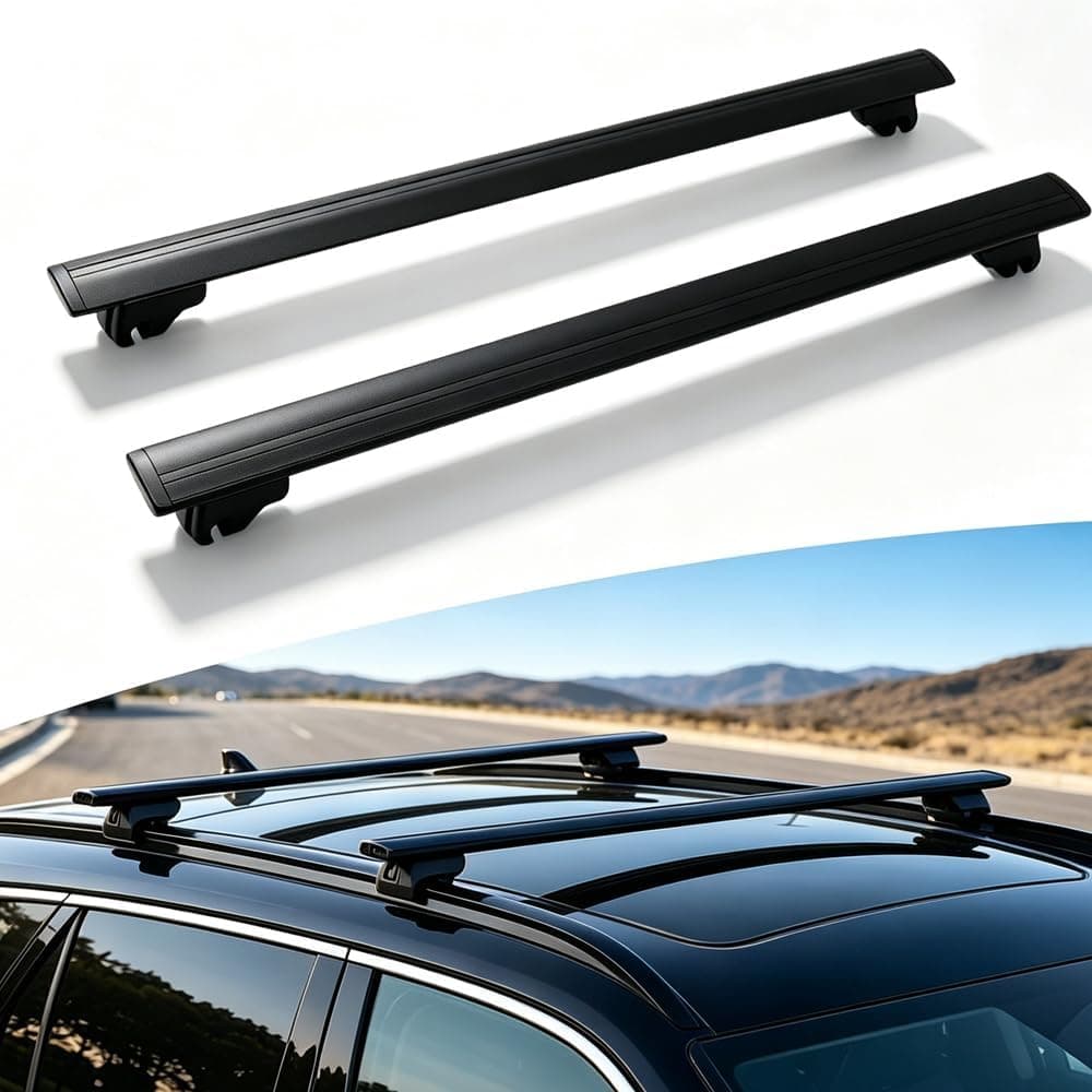 Barras transversais de rack de teto adequadas para BMW X1 2023-2026