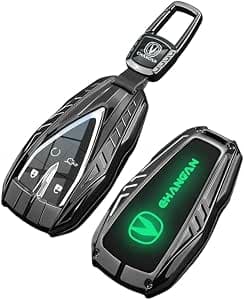 Capa para Chave em Fibra de Carbono para CAOA Changan CS55 CS75 Uni-T