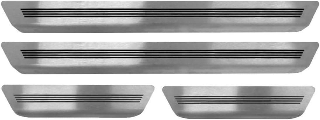 Soleira curvada aço inox compatível com Byd Dolphin Mini (Todos)