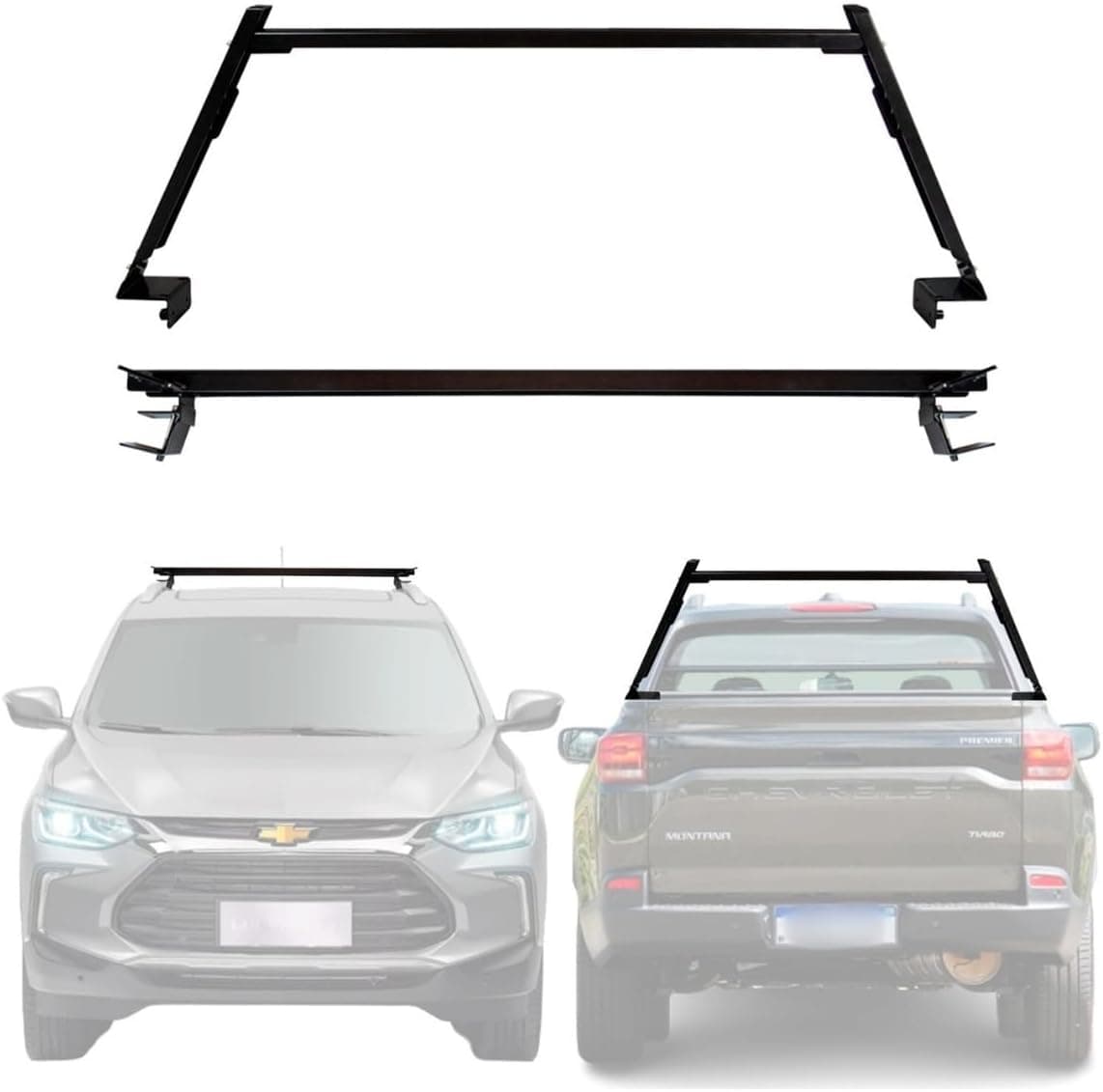 Rack De Teto Goleira Caçamba Removível Montana