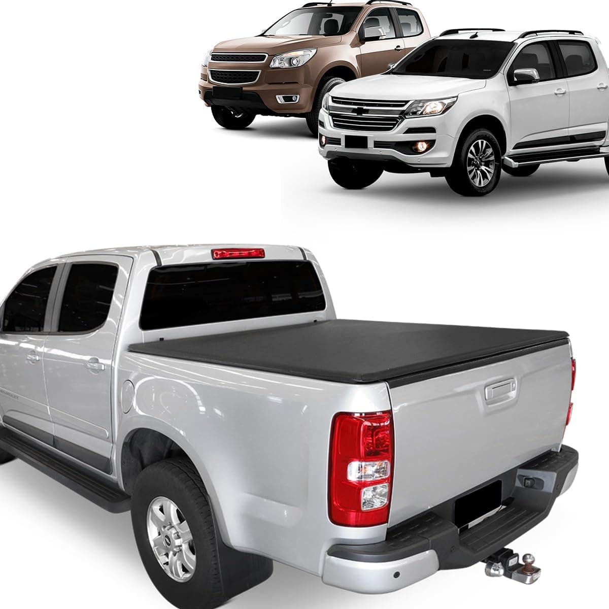 Capota Marítima Lona Explore Compatível com S10 2012 a 2021 Cabine Dupla Exceto High Country