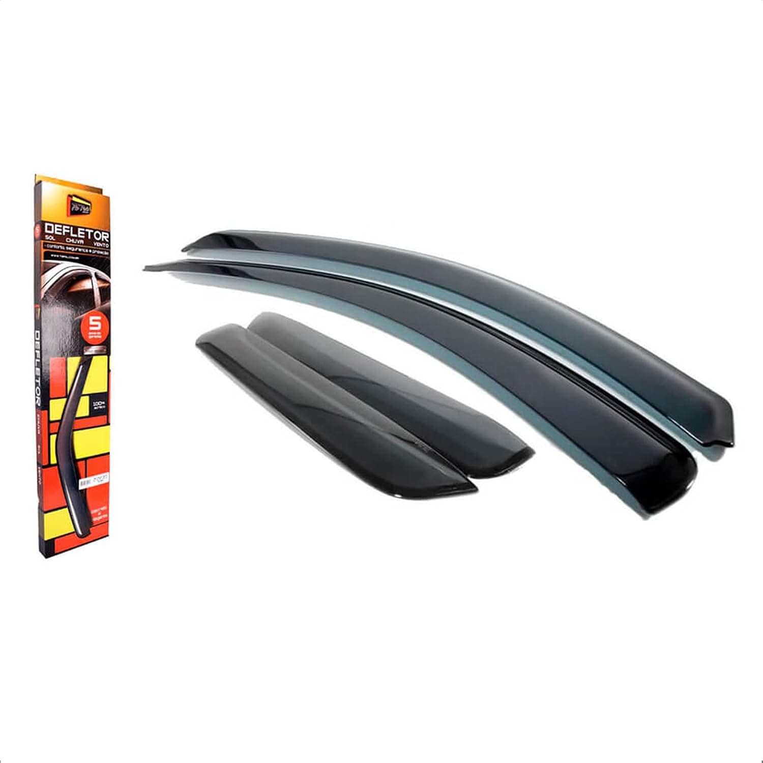 Kit de 4 peças, Calha de Porta Sonic Hatch 23028, Tg Poli
