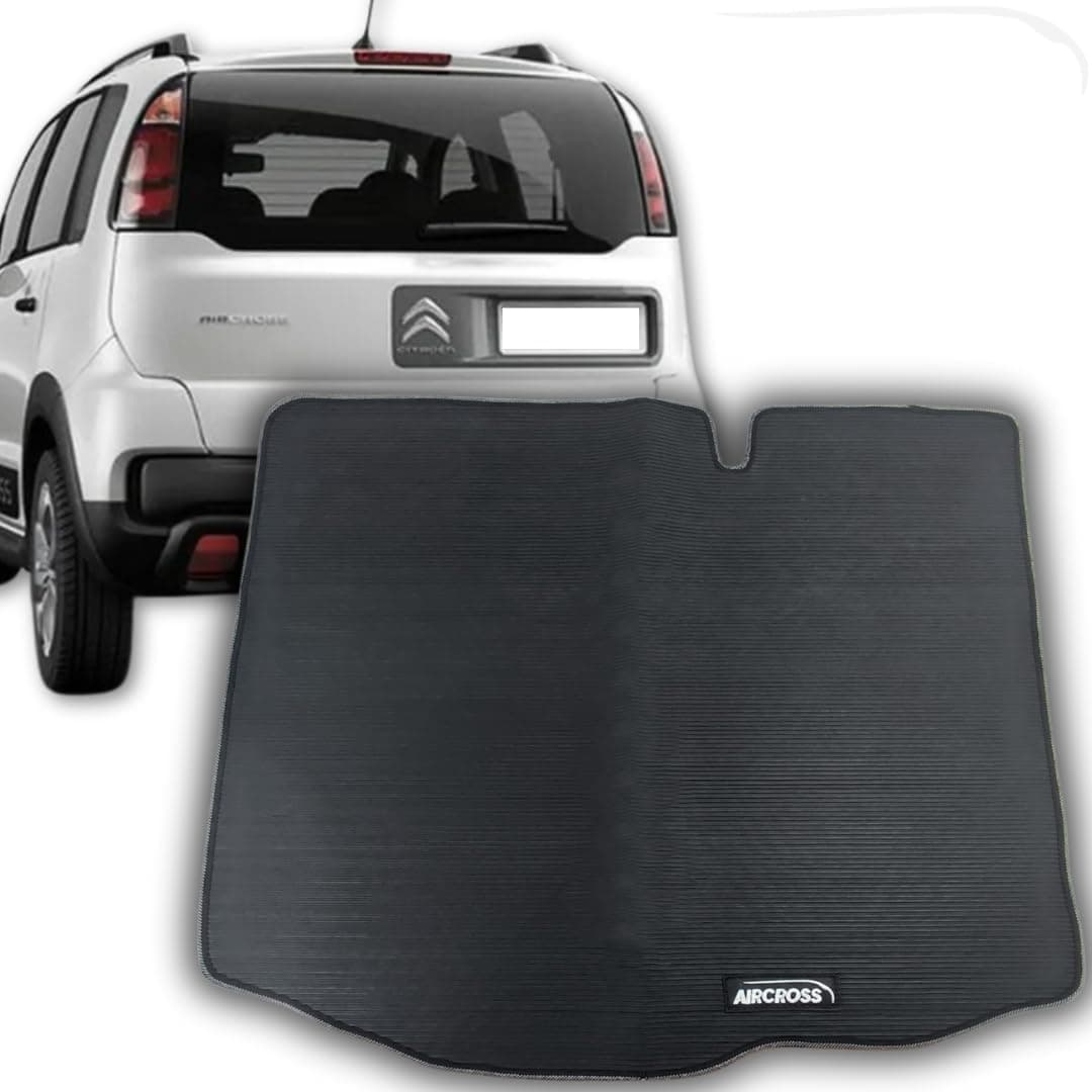 Tapete de Porta Malas Compativel com Aircross 2009 2010 2011 2012 2013 2014 2015 2016 2017 2018 2019 2020 2021 2022 2023 2024 Premium