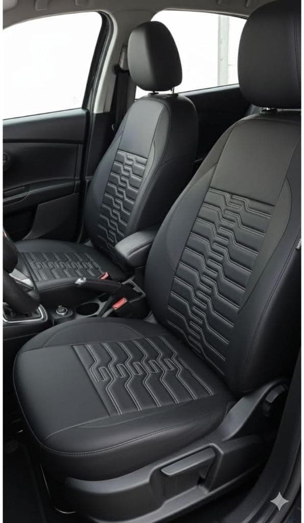 Capa Banco Automotivo Fiat ARGO/CRONOS Couro Sintético Personalizada Costura Esportiva Sob Medida 2018 a 2026 (CRONOS PRETO ESPORTIVO C/PRETO,ENCOSTO TRASEIRO…