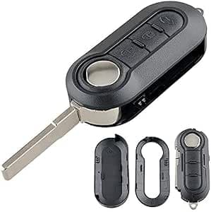 Capa para chave de automóvel 3B Peugeot & Fiat Punto Doblo Ducato Panda 500