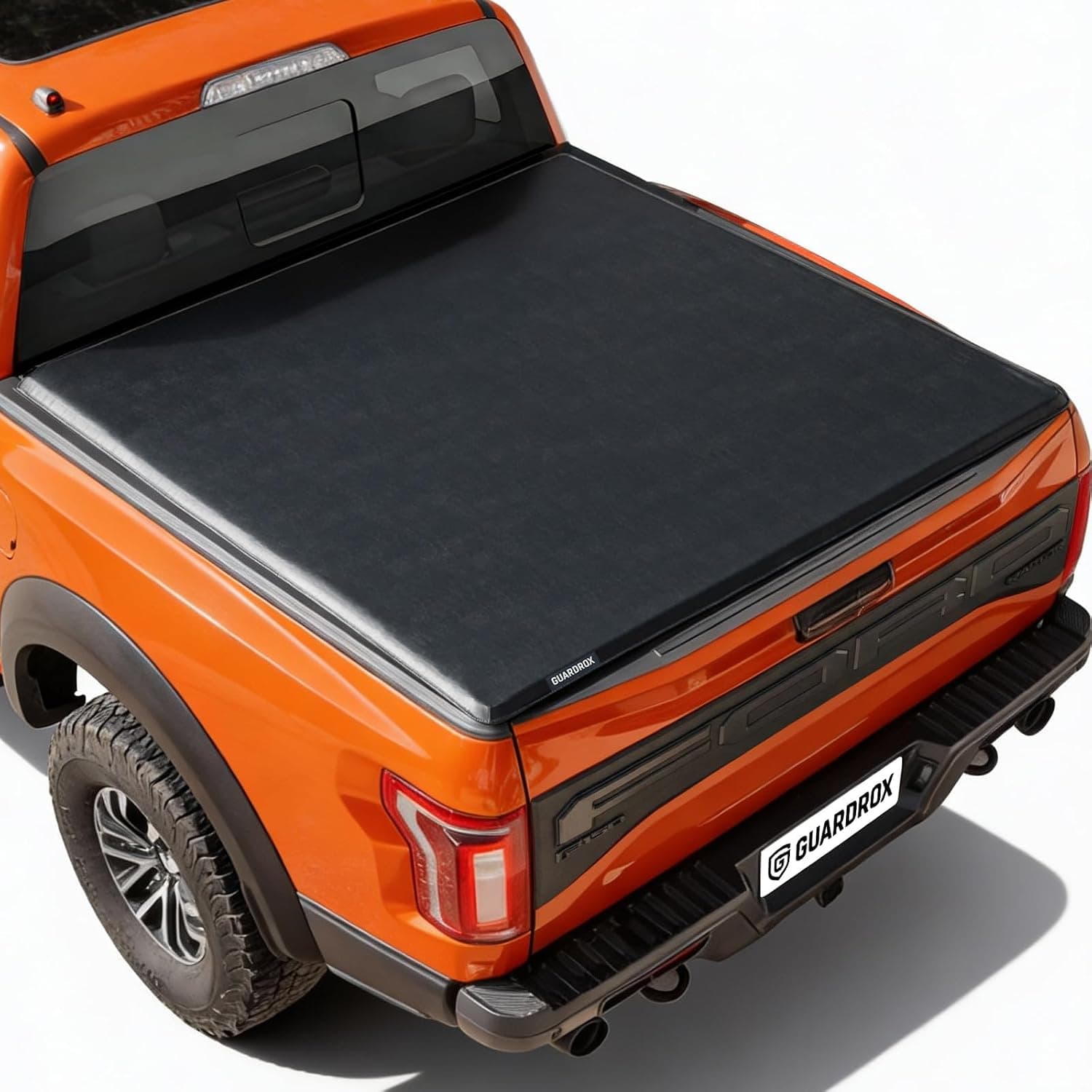 R5 Capa macia de enrolar para caminhão Tonneau compatível com Ford F-150 2015-2026, capa macia de vinil para pesca, fazenda, negócios, passeios em família…