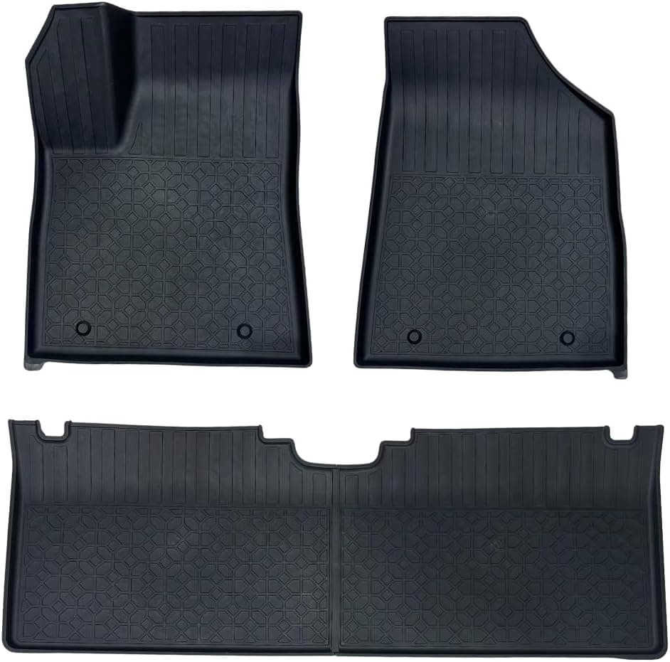 Tapete Bandeja 3D Grid Geely Ex2 2026 2027 Borda Elevada Borracha Premium Impermeável