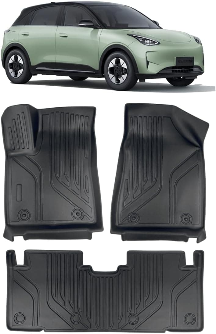 Tapete Bandeja 3D para Geely EX2 2026 2027 com Bordas Elevadas Concha - Linha Premium