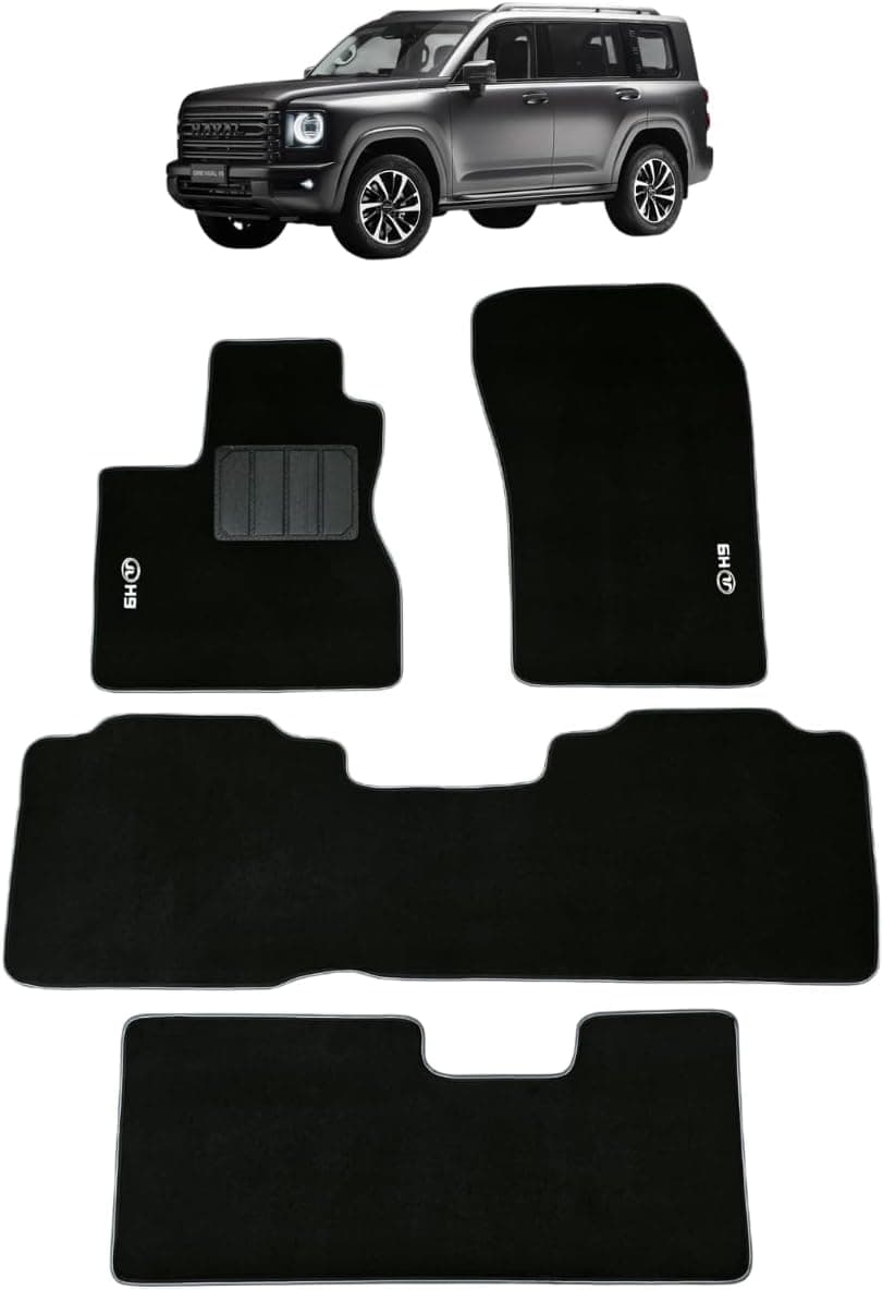 Tapete Haval H9 Gwm 2025 2026 2027 2028 Suv Carpete 5mm Jogo