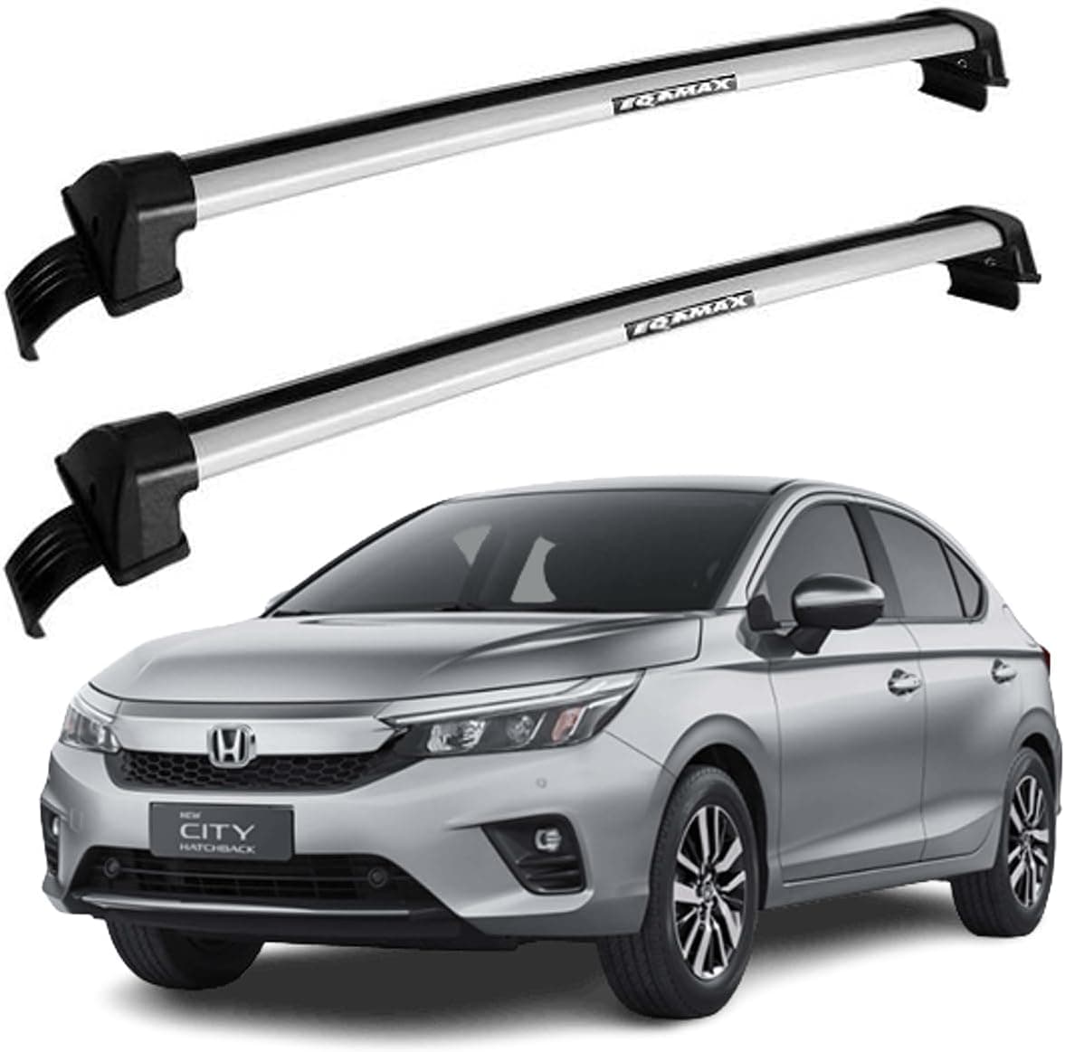 RACK EQMAX NEW WAVE HONDA CITY HATCH 2022/2025 CINZA