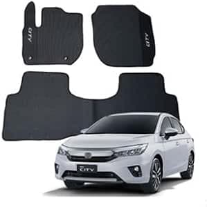 Tapete New City Sedan 2022 2023 2024 Borracha Preto Inteiriço
