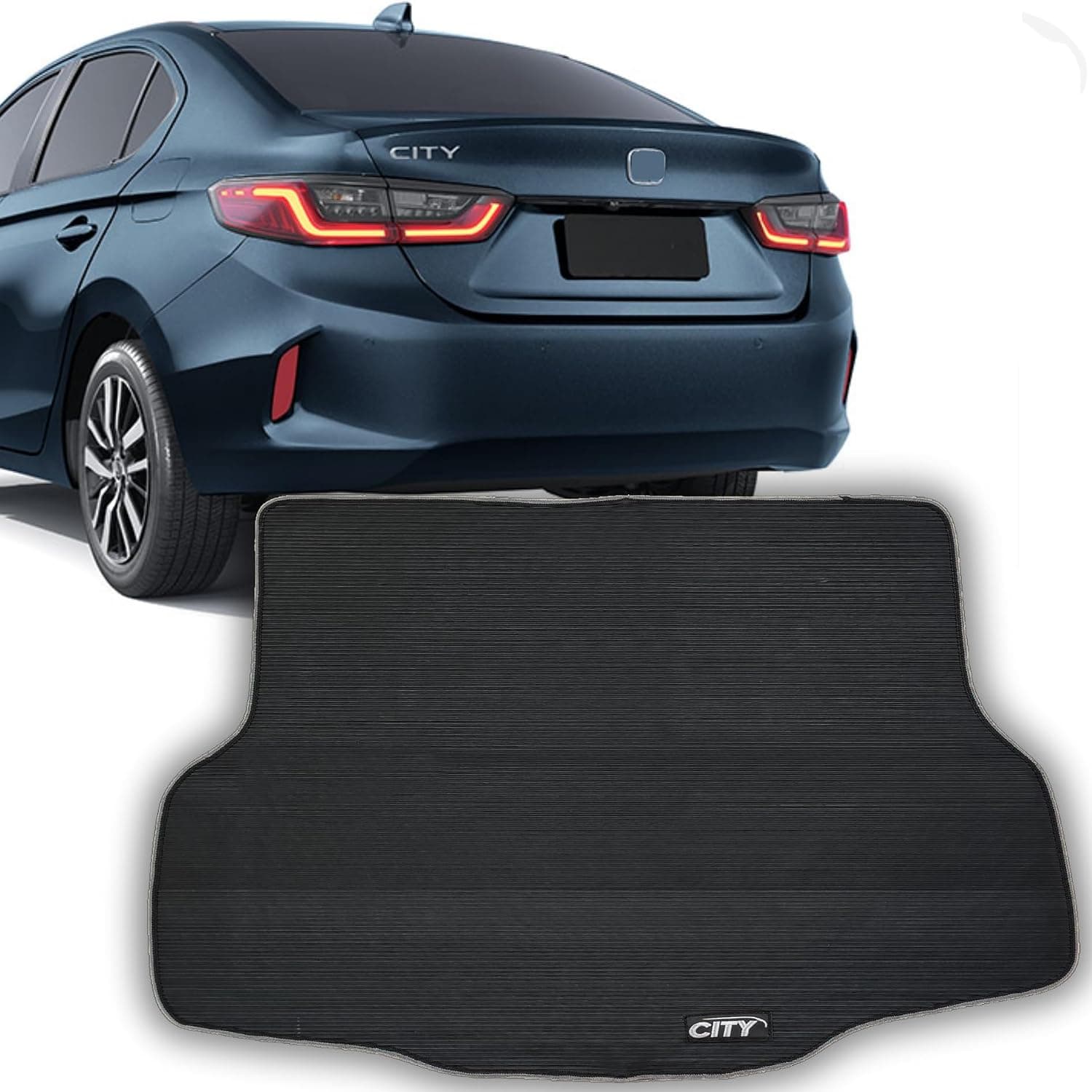 Tapete Para Porta Malas Emborrachado Para City LX EX EXL Touring Sedan 2022 2023 2024 2025