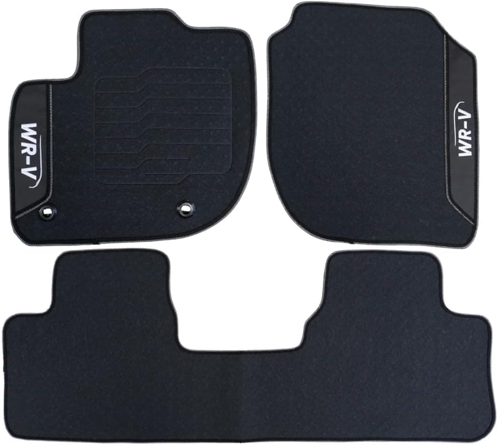 Tapete Automotivo para Wrv 2026 2027 Emborrachado Kit 3 Peças Exclusivo Linha Premium