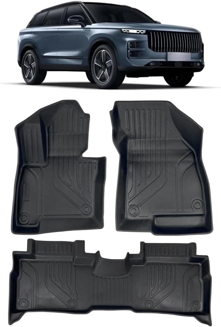 Tapete Bandeja 3D para Jaecoo 7 2026 2027 com Bordas Elevadas Concha - Linha Premium