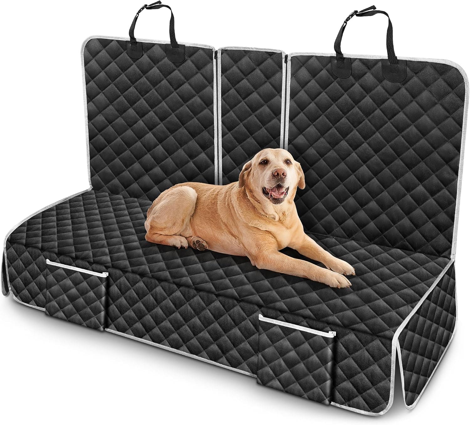 Capa de assento de carro para cães compatível com Mercedes Benz C300 GLC 300 GLA GLB 250 acessórios de assento traseiro, capas impermeáveis para banco…