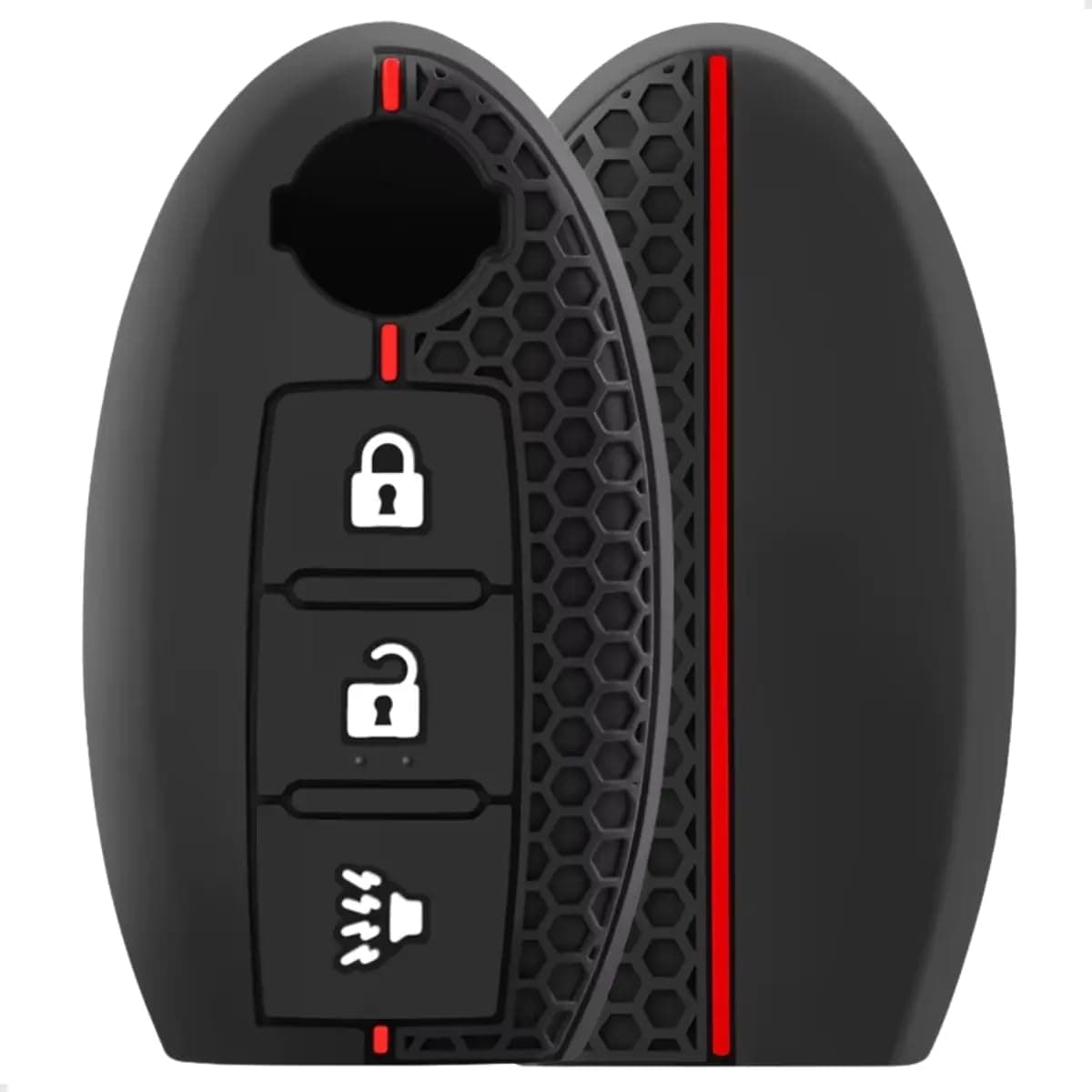 Capa Silicone Chave Presença Kicks Versa Sentra Frontier