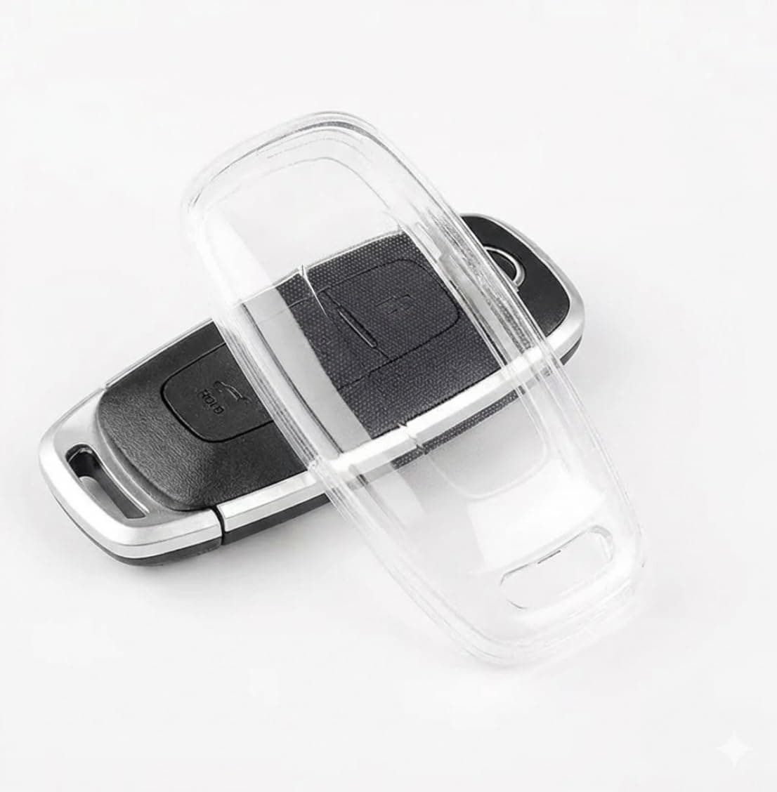 Capa de Silicone Transparente para Chave Presencial Nissan Kait, Nissan Kicks, Nissan Versa, Sentra,