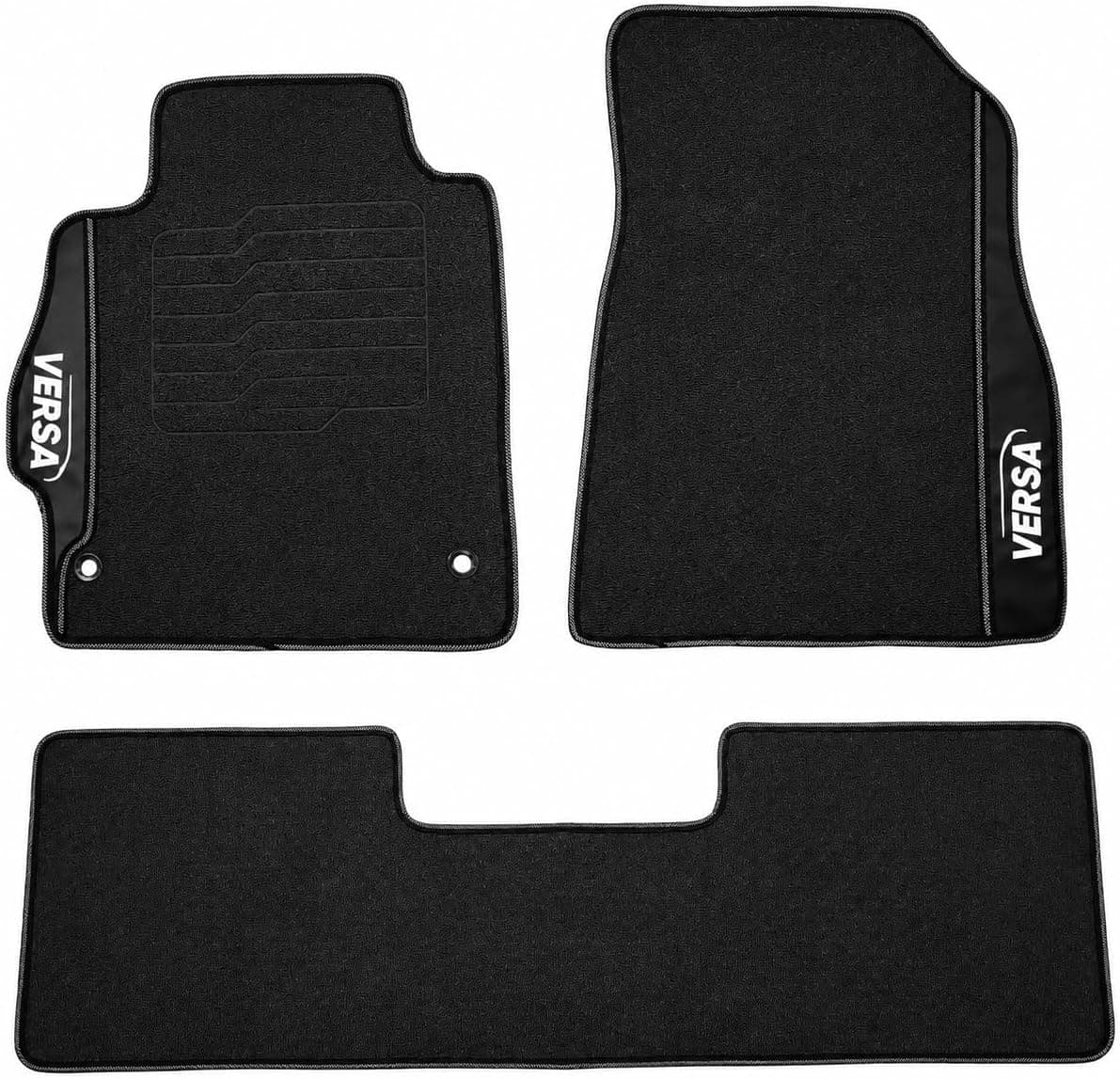 Tapete para Carro Versa Advance 2022 2023 2024 Borracha Impermeável Personalizado